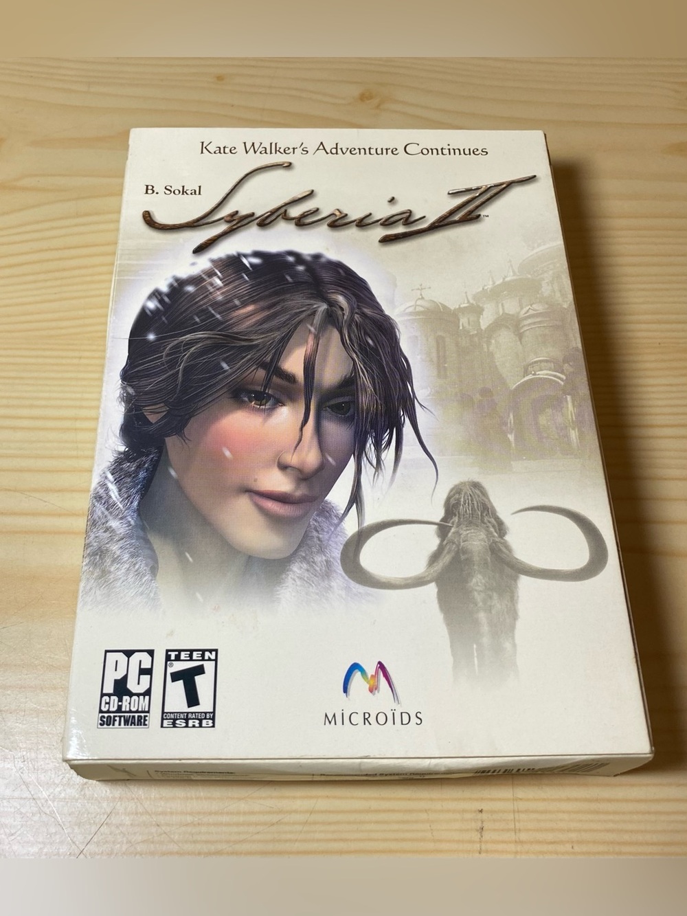 Syberia II B. Sokal PC CD-ROM Computer Game EUC 2 Disc Set Untested Microids
